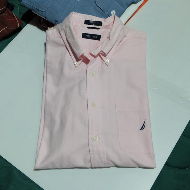เสื้อเชิ้ต แบรนด์เนมมือสอง size XL Armani Nautica Big mac Boss Calvin Klein Polo Ralph Lauren  9