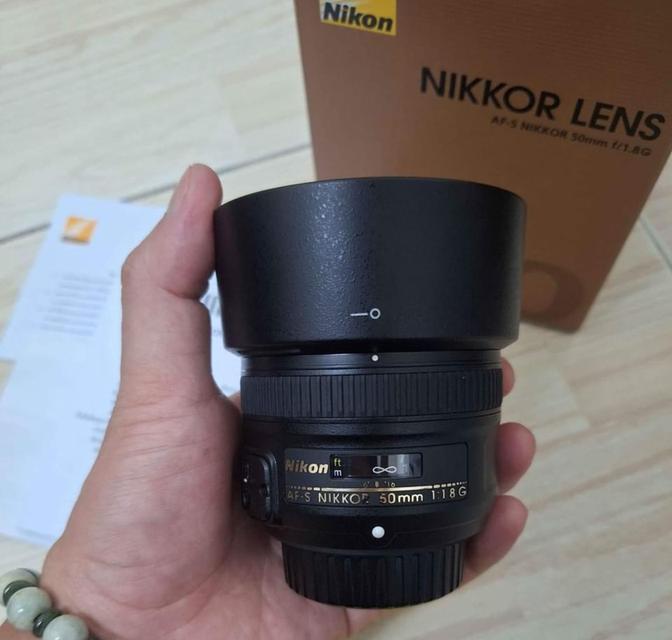 เลนส์กล้อง Nikon 50 f1.8G 