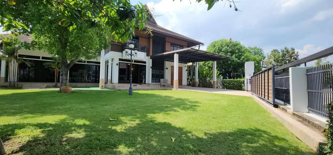 @ขายบ้านเดี่ยวสไตล์ล้านนา ใกล้สนามบินเชียงใหม่ 1