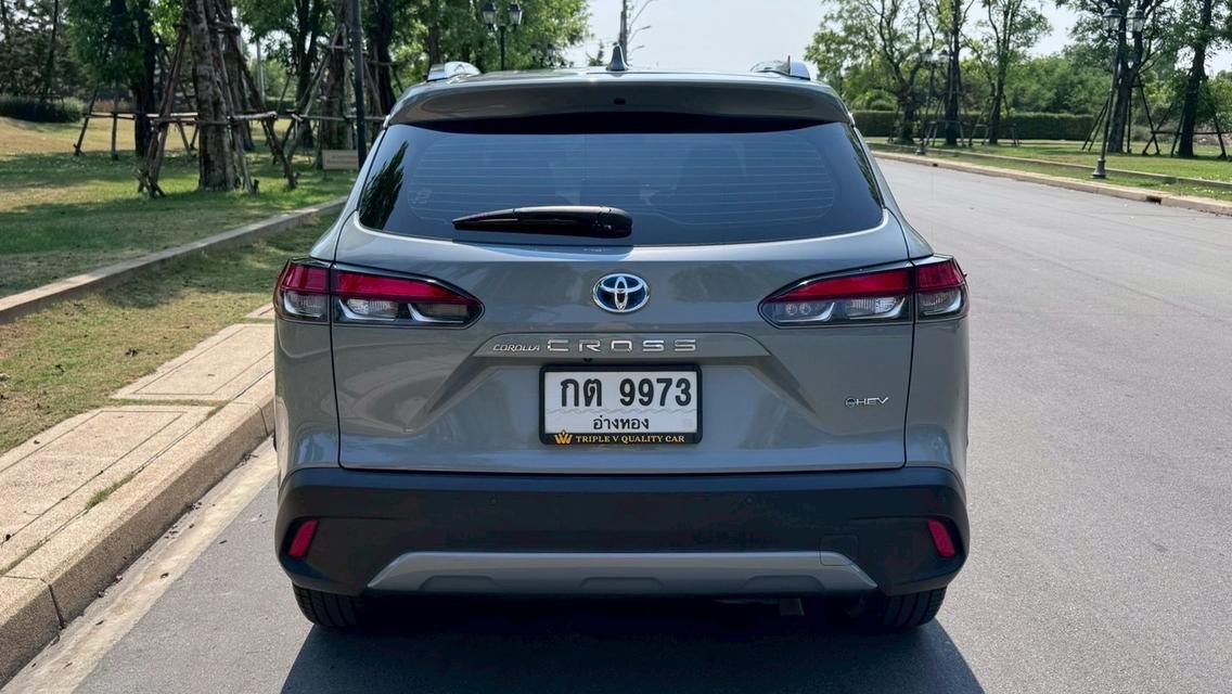 รหัสรถ TPV9973 🎊 Toyota Corolla Cross 1.8 HEV Premium Luxury  🎊 2024 รูปที่ 3