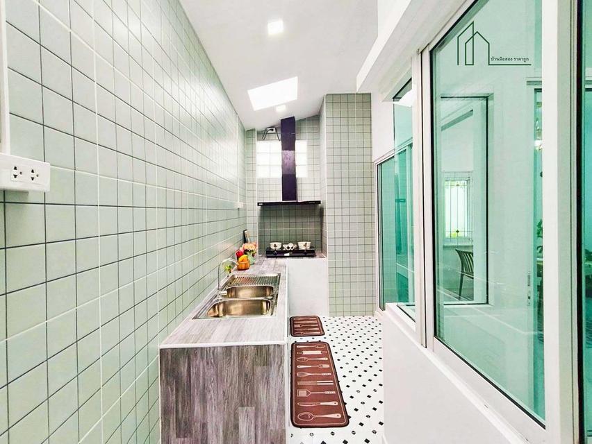 หมู่บ้าน อาร์ เค พาร์ค หทัยราษฎร์ หลังมุม รีโนเวทใหม่พร้อมอยู่ 12