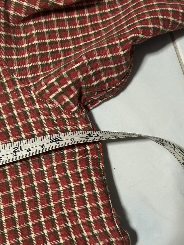 Vintage 90s/Y2K L.L.Bean Plaid Shirt - งานแบรนด์ระดับตํานาน สภาพกริ๊ป ✨ รูปที่ 7