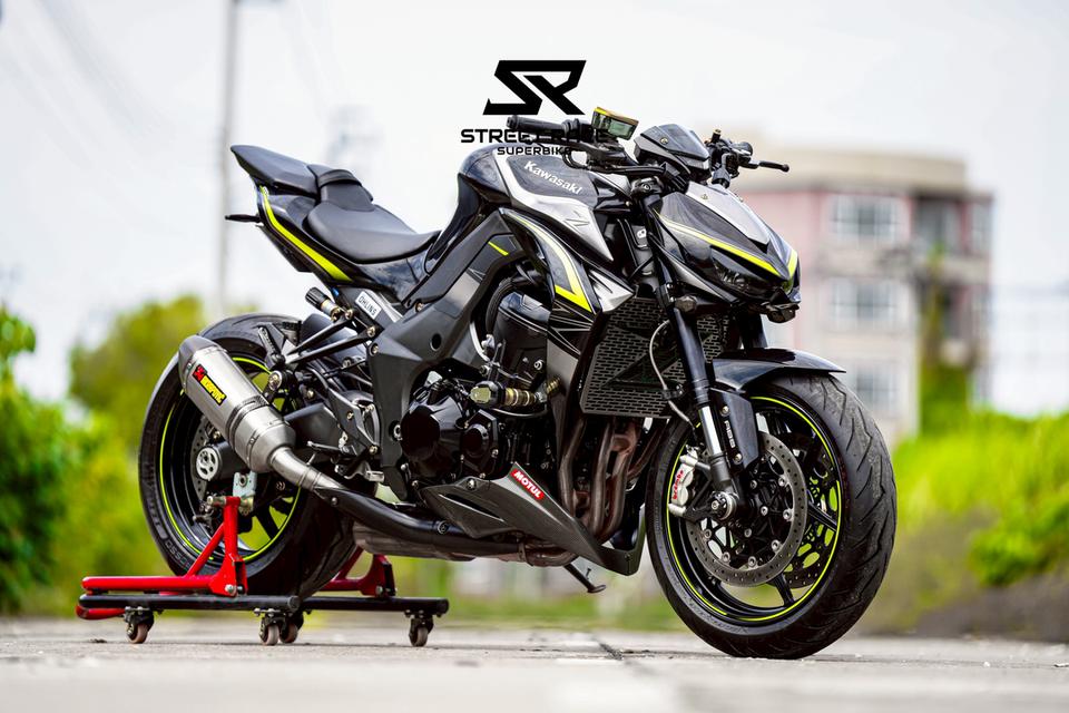 🏍️Kawasaki z1000r edition ปี 2019 🔥  สีดำ หล่อเข้ม สภาพดี ของแต่ง เน้นๆ+ท่อคู่ akrapovic แท้  รูปที่ 2
