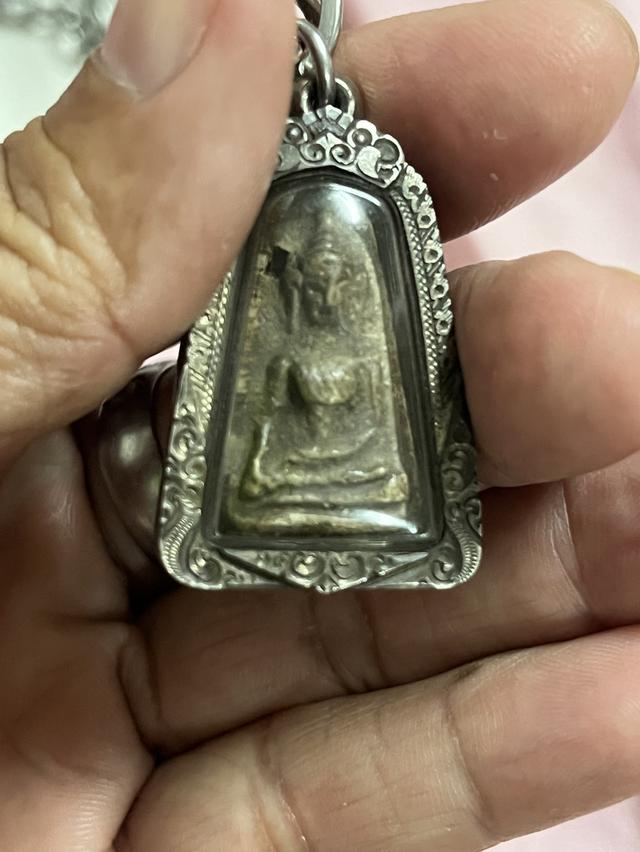 พระนางพญากรอบเงินแท้