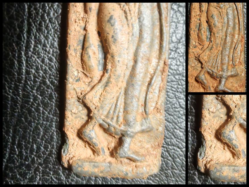 พระลีลาถ้ำหีบเนื้อชินสุโขทัย รูปที่ 5
