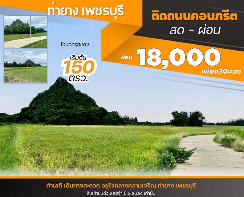 ที่ดิน ท่ายาง จ.เพชรบุรี