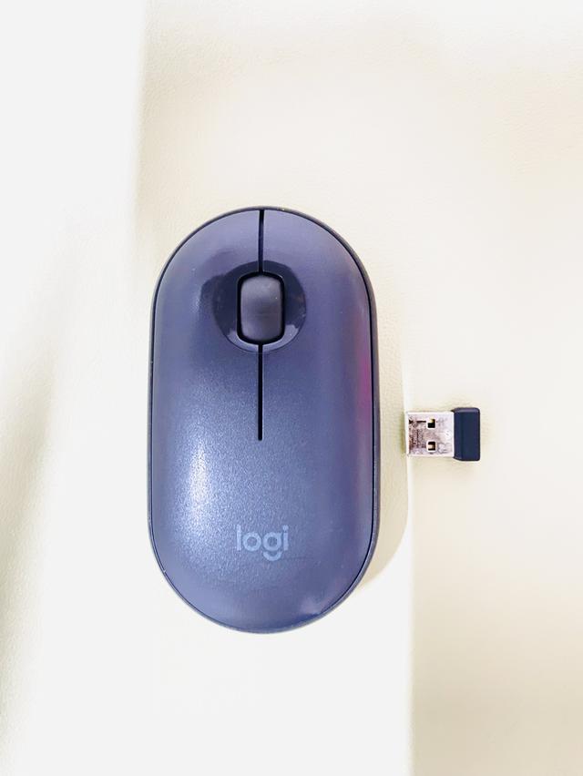 Logitech M350 เมาส์ไร้สาย เสียงคลิกเงียบ เชื่อมต่อด้วย Bluetooth หรือ USB