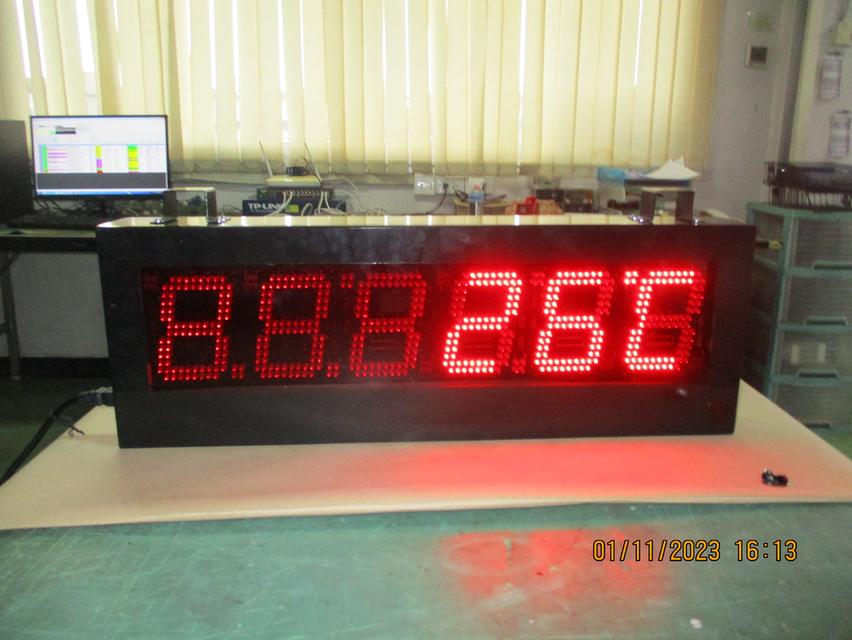 Digital clock นาฬิกาดิจิตอล นาฬิกาโรงงาน นาฬิกาขนาดใหญ่ นาฬิกาแขวนผนัง นาฬิกาจับเวลา รุ่น 306 10