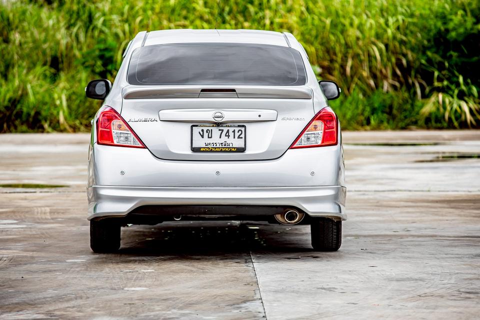 Nissan Almera 1.2E ปี 2019 สีเทา เกียร์ออโต้   8