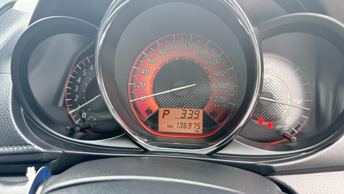 รหัสรถ PB6378 TOYOTA YARIS 1.2 E AUTO 2014 15