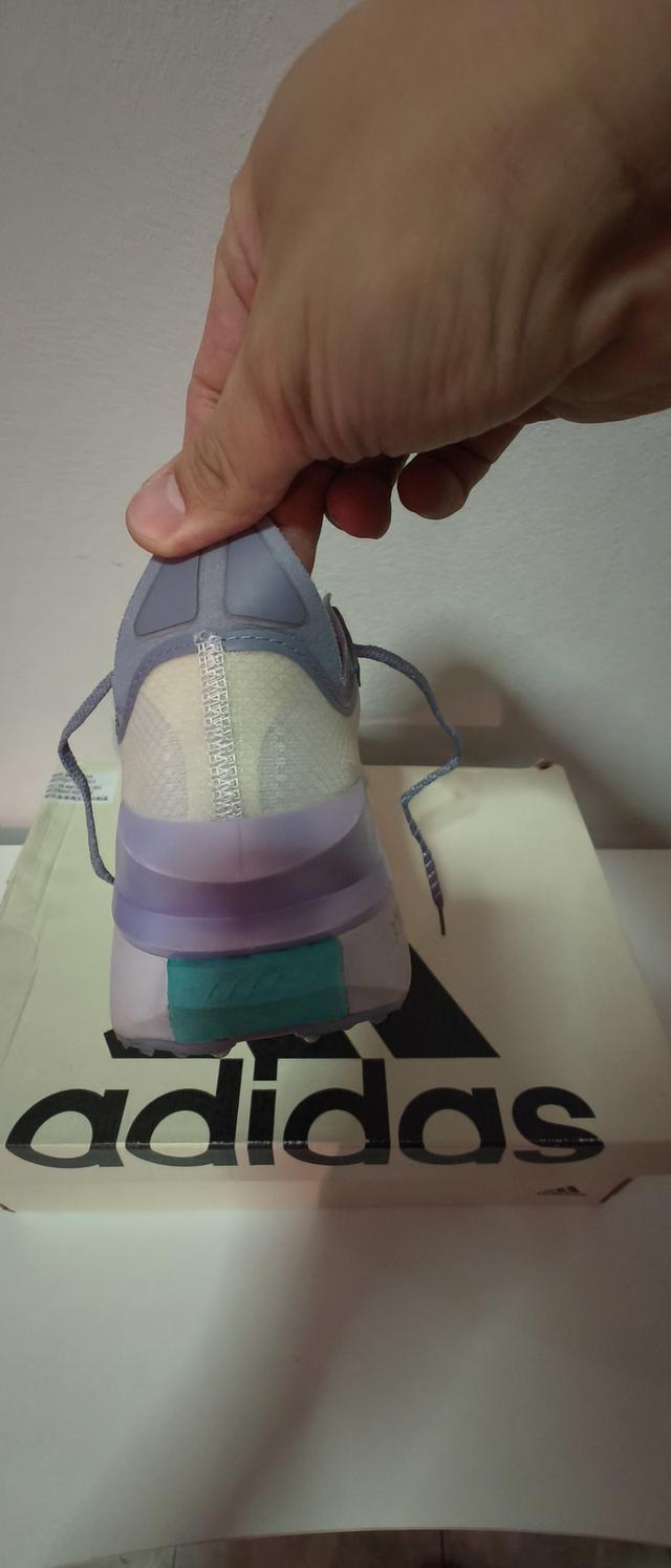 ขายรองเท้า Adidas boost ตัว Begin สีม่วงอ่อนอมขาว สภาพมือหนึ่ง 5