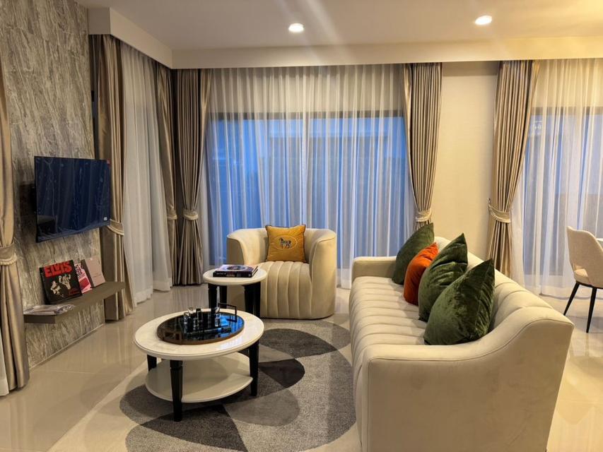 ให้เช่าบ้านเดี่ยวหรู 2 ชั้น โครงการบุราสิริ กรุงเทพกรีฑา แบบบ้าน Kempas 65.10 ตร.ว. หลังสุดท้าย ตกแต่งครบทั้งหลัง ใกล้ รร.นานาชาติไบรตัน 5