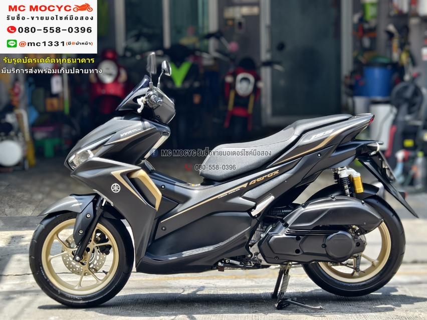 Aerox 2021 รุ่นTop Abs เลขไมล์ 8000โล รถบ้านแท้มือเดียว เครื่องท่อเดิม เล่มเขียวชุดโอนครบ No1007