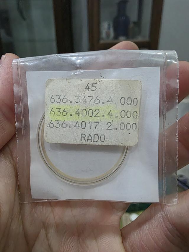 อะไหล่นาฬิกา สโนลอย Rado ราโด ขอบทอง ของใหม่ๆ  ของเก่าเก็บ สวยหายาก ขายตามสภาพ พร้อมส่ง