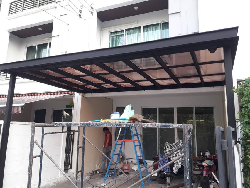 รับเหมา ต่อเติม โครงหลังคา กันสาด ห้องครัว เทพื้น ปูกระเบื้องครบวงจร 0950920028 รูปที่ 14