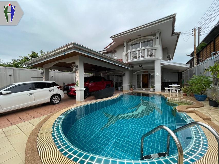 บ้านเดี่ยวพลูวิลล่าให้เช่าชายหาดจอมเทียน สระว่ายน้ำส่วนตัว 1