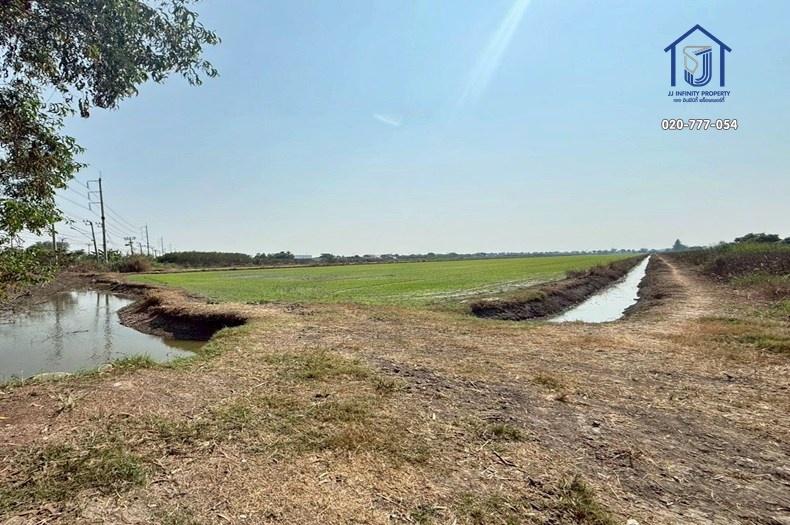 ขายที่ดินแปลงใหญ่ 26 ไร่  221 ตารางวา ถนนทางหลวงชนบท นบ.5027  ทวีวัฒนา–ไทรน้อย นนทบุรี 4