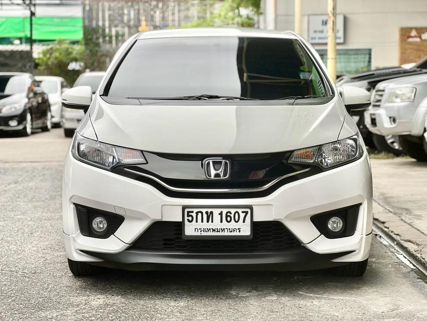 HONDA JAZZ GK ปี2016 รุ่น 1.5 SV ออโต้ รุ่นTOP สีขาว รถบ้านมือเดียว เลขไมล์น้อย 12x,xxx km สภาพสวย รูปย่อยที่ 2