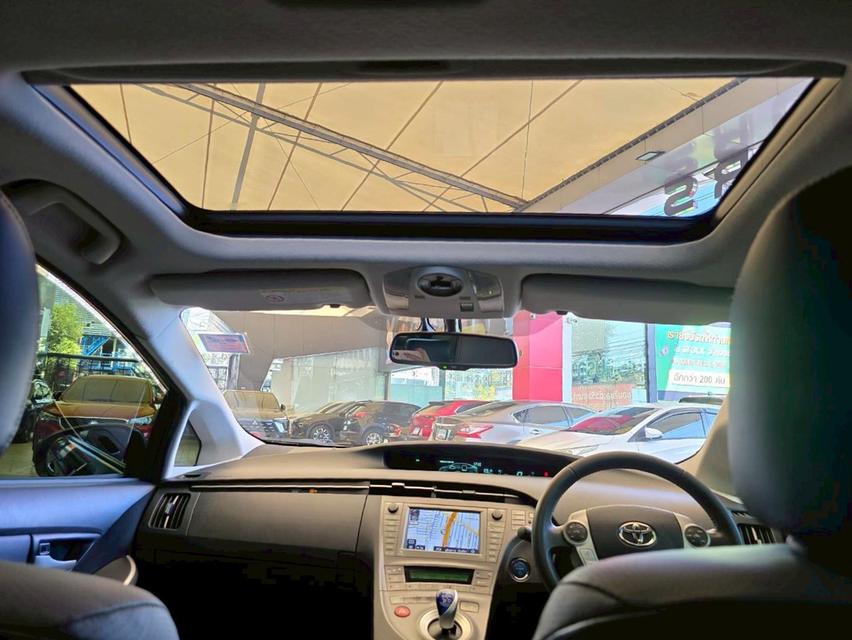 รหัสรถ WMT9392 Prius Hybrid 1.8 Top Option ปี 2012 9