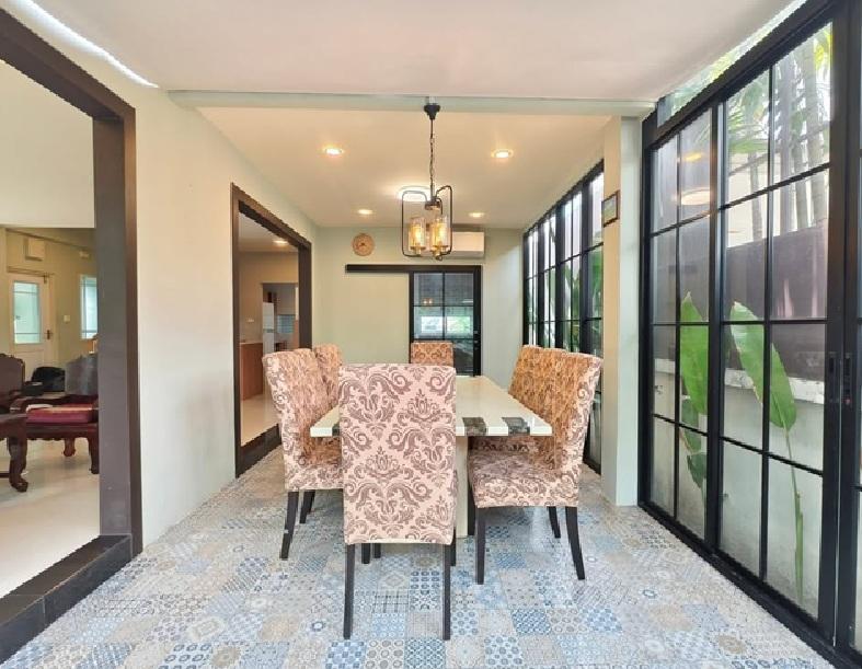 ให้เช่าบ้านเดี่ยว 2 ชั้น หมู่บ้านมัณฑนา พระราม 9 ศรีนครินทร์ ซอยกรุงเทพกรีฑา 7 บ้านสวยมาก เฟอร์นิเจอร์ครบ 15