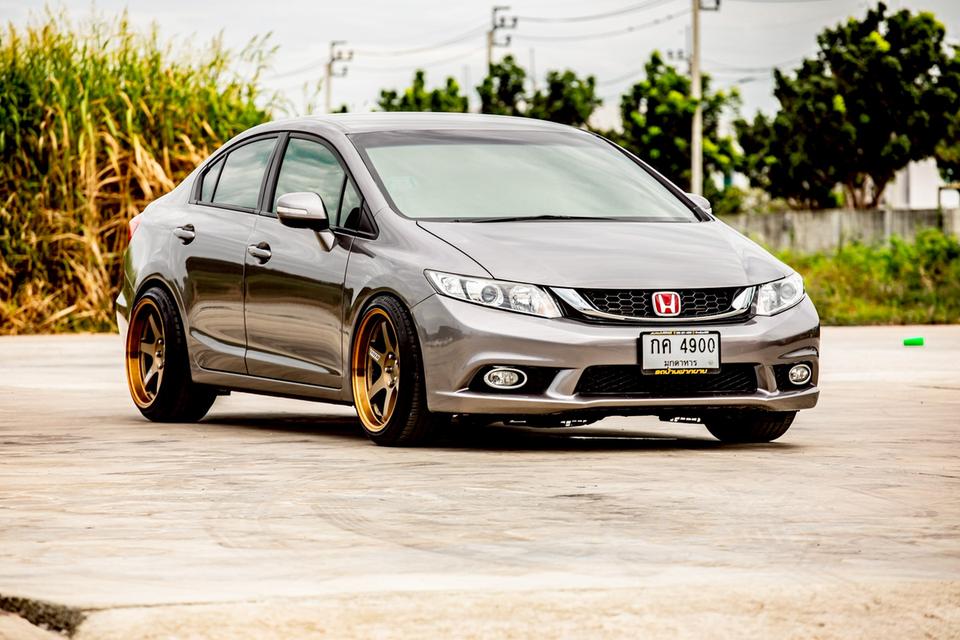 Honda Civic Fb 1.8E เบาะไฟฟ้า สีน้ำตาล ปี 2013