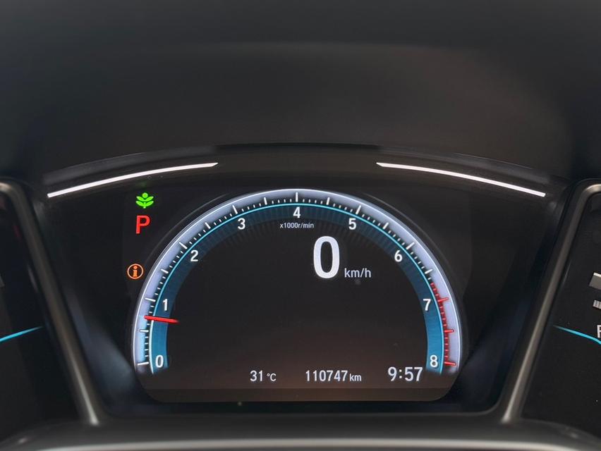 Honda Civic FC 1.8 EL CVT (MNC) 2019 สีขาวออโต้  มือเดียว 16