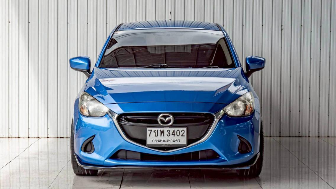 #MAZDA MAZDA2, 15 สีน้ำเงิน  โฉม ปี14-ปัจจุบัน 5Dr รถมือเดียวป้ายแดง * ไมล์น้อย 119,000โล ราคาขาย a รูปที่ 4