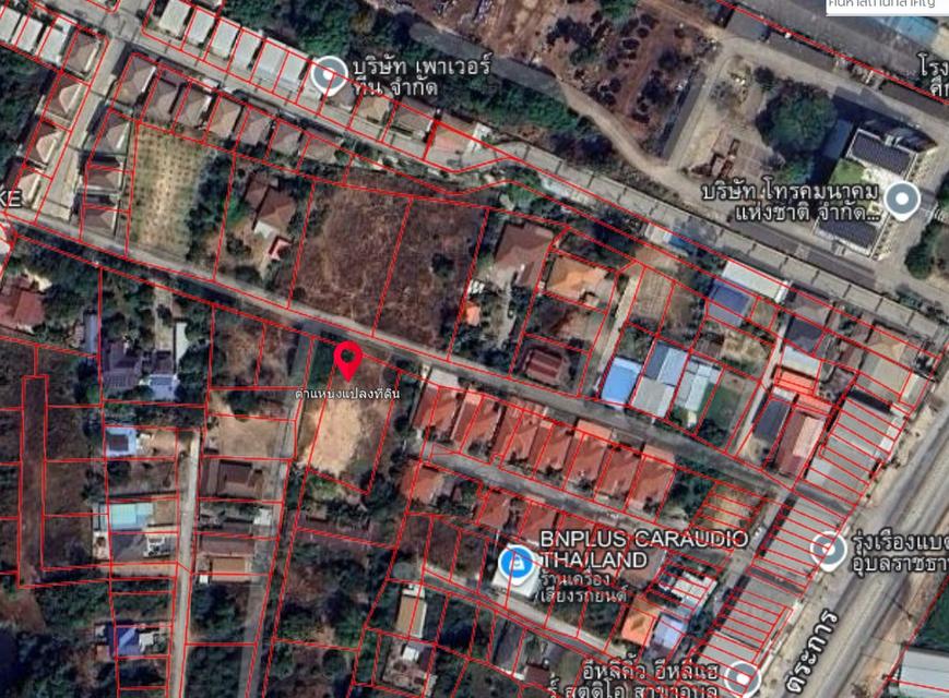 ที่ดินให้เช่า 298ตรว ตำบลไร่น้อย อำเภอเมือง จังหวัดอุบลราชธานี