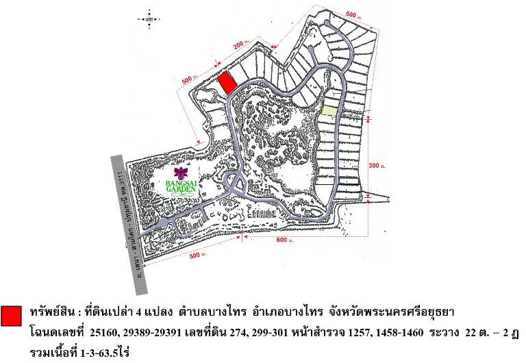 💙 ที่ดิน บางไทร ราคาพิเศษ! 💙 8