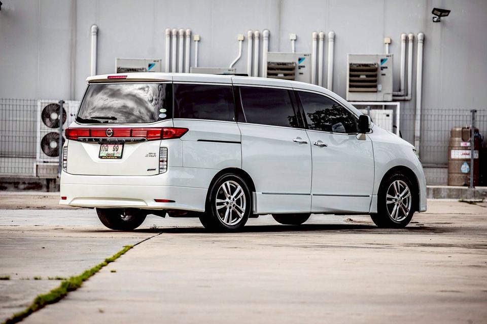 รหัสรถ GT99 Nissan Elgrand 2.5 ปี 2012 สีขาว 7 ที่นั่ง 17