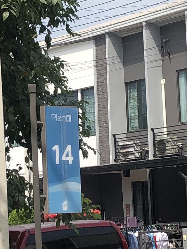 ทาวน์เฮ้าส์ 2 ชั้น พลีโน่ รังสิตคลอง 4 วงแหวน ติดต่อ 087-095-7070 17