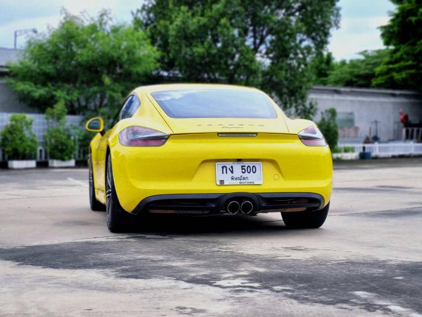 Porsche Cayman(981) ปี 2016 ไมล์ 52,xxx km 5