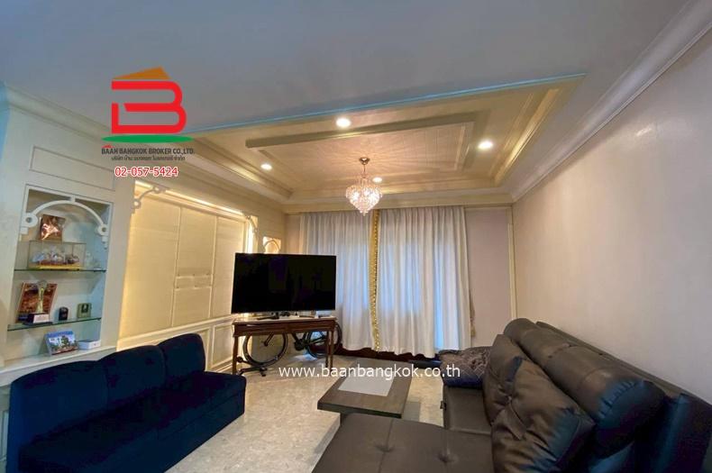 บ้านเดี่ยว หลังมุม โครงการ พฤกษ์ภิรมย์ รีเจ้นท์ เกษตร-นวมินทร์ เนื้อที่ 105.8 ตรว. ถนนรามอินทรา เขตบางเขน 6