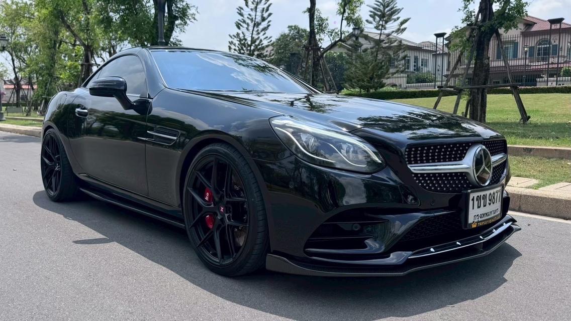 รหัสรถ TPV9877 🎊 Mercedes Benz SLC300 AMG Dynamic 🎊 2018 รูปที่ 2