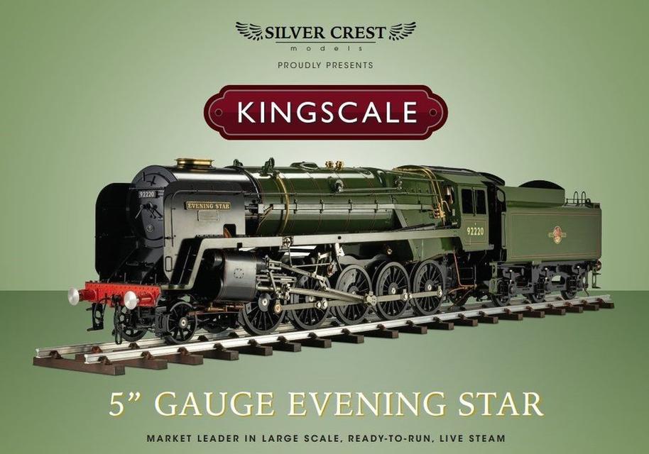 หัวรถจักรขนาดราง 5 นิ้ว (รุ่น The Evening Star) รูปที่ 9