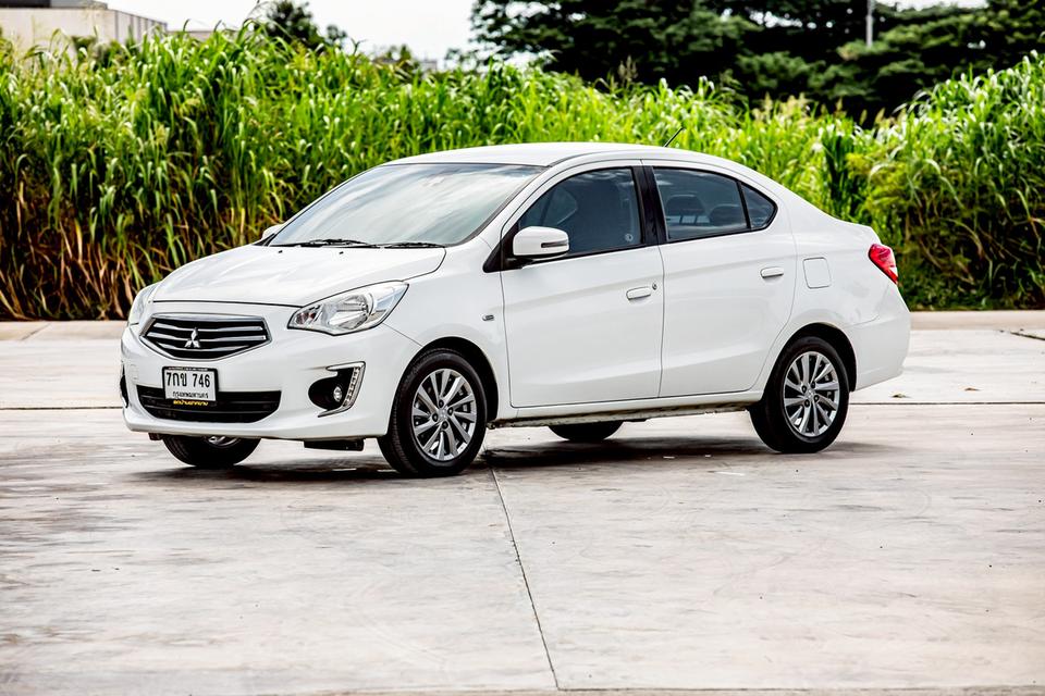 MITSUBISHI ATTRAGE 1.2 GLX สีขาว เกียร์ออโต้ ปี 2017 10