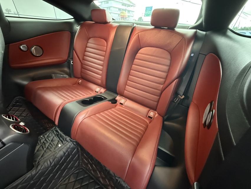 2021 BENZ C-CLASS, C200 COUPE AMG DYNAMICโฉม W205 ปี14-23 สีขาว เกียร์ออโต้ รูปที่ 7