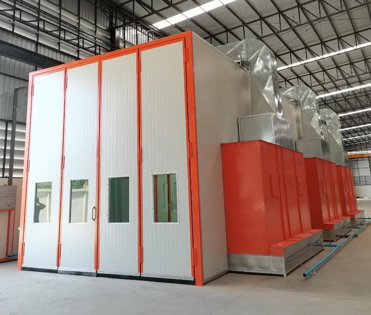 ขาย ออกแบบ รับติดตั้ง ห้องพ่นสีเฟอร์นิเจอร์ บู๊ทพ่นสีม่านน้ำ ห้องอบสี ไลน์พ่นอบสี โรงพ่นสีเครื่องบิน