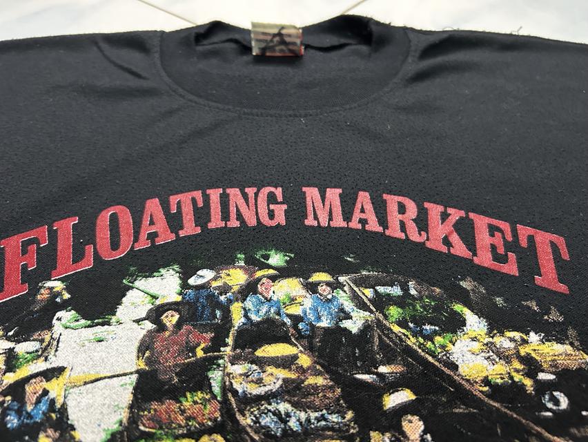 [Vtg. Thai Souvenir] เสื้อตลาดน้ำ Floating Market - ป้าย SUCCESS 2000 (สภาพเซอร์) รูปที่ 5