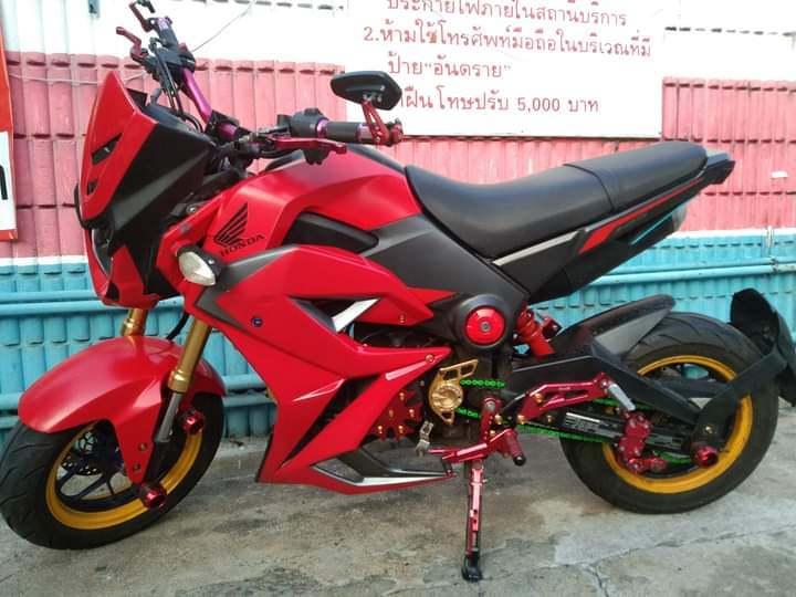 Honda Msx สีแดง 3