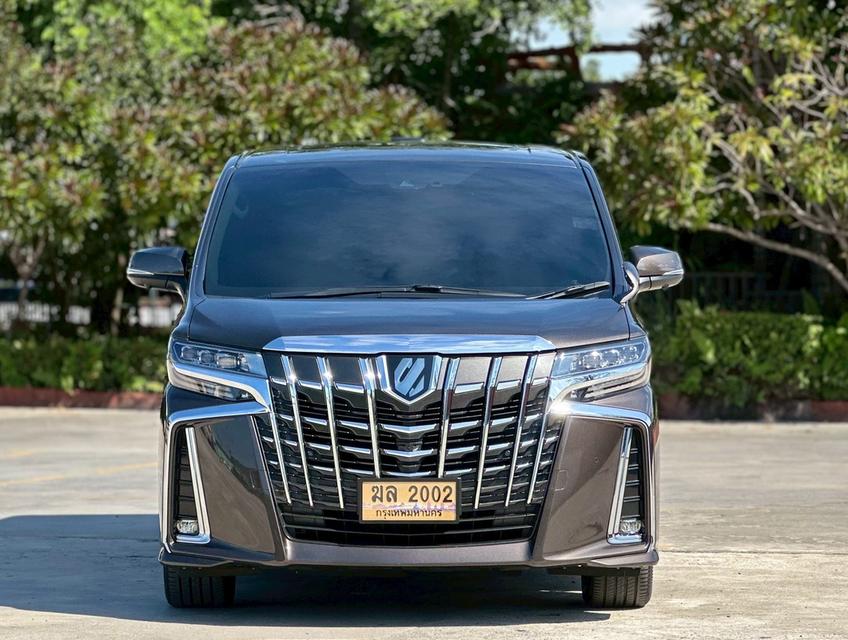 รหัสรถ PAT2002 Toyota Alphard 2.5 SC Package รุ่นท๊อปสุด (Minorchange) สีน้ำตาล ปี 2022