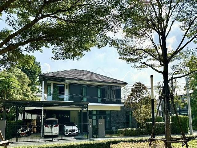 ให้เช่าบ้านเดี่ยว 2 ชั้นหลังมุม 125 ตรว. 5 ห้องนอน หมู่บ้านมัณฑณา1 บางนา กม.7 ซอยราชวินิตบางแก้ว ติดหน้าสวน วิวสวย ใกล้เ 1