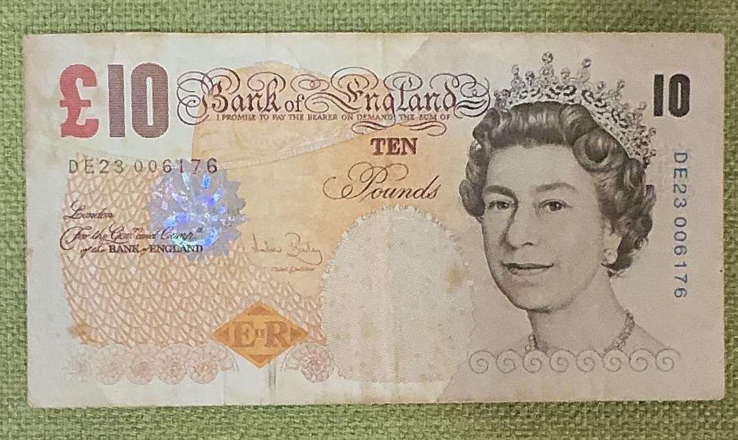 ธนบัตร 10 ปอนด์ ธนบัตร 10 ปอนด์ (Bank of England)ธนบัตรฉบับนี้คือ ซีรีส์ E (Series E)