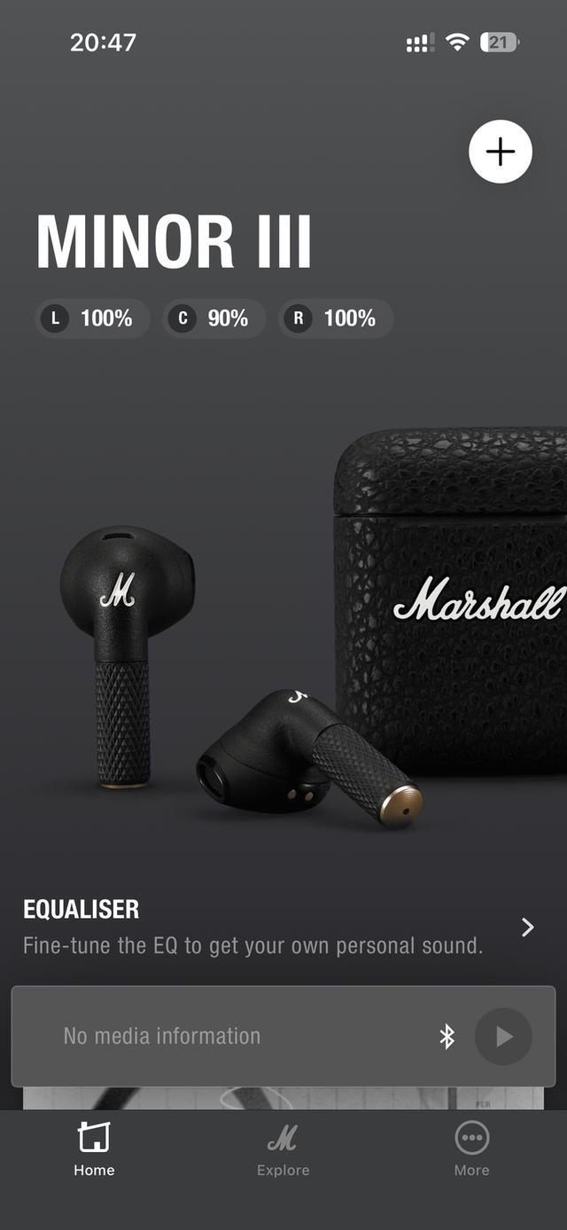 (มือสอง) Marshall Minor III ของแท้จาก Power Buy สภาพดี แบตอึด 5-6 ชม. 9