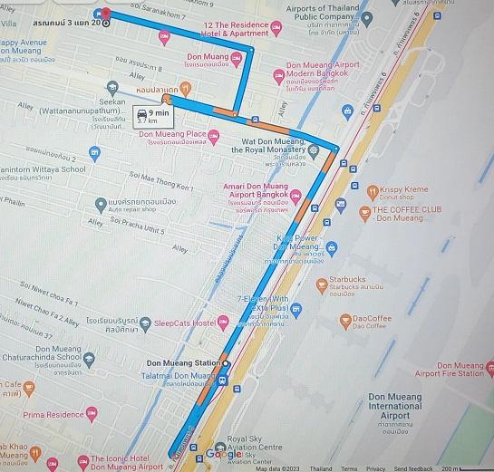 ที่ดินเปล่าเขตดอนเมือง ซอยสรณคมณ์ 3 แยก 20 ใกล้สนามบิน รถไฟฟ้าสายสีแดงและวิภาวดีรังสิต 2