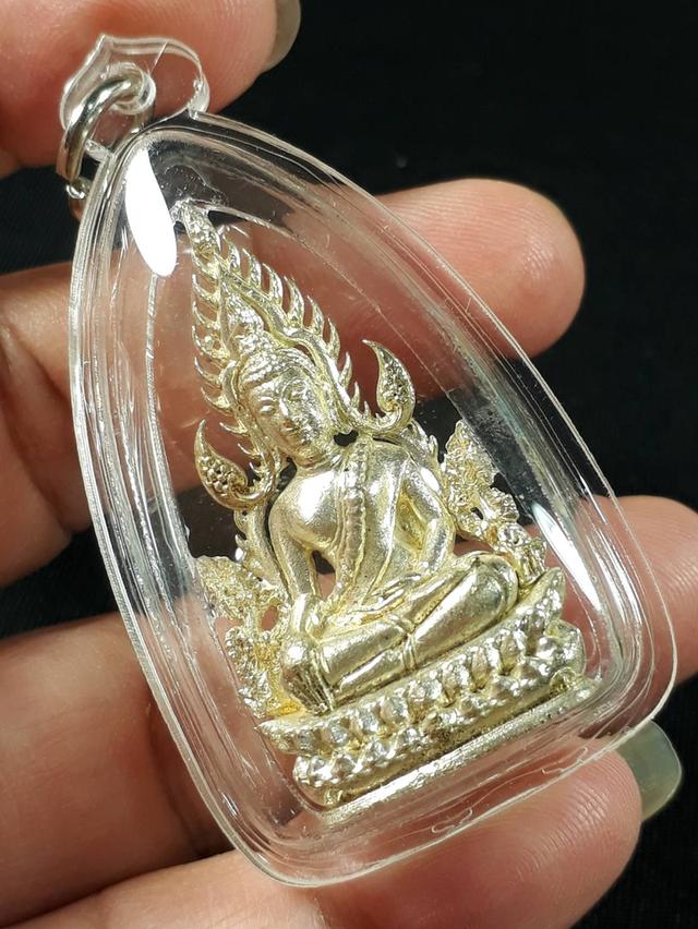 พระพุทธชินราช รุ่นจอมราชันย์ วัดพระศรีรัตนมหาธาตุ จ.พิษณุโลก เนื้อกะไหล่เงินสวยสมบูรณ์ รูปที่ 3