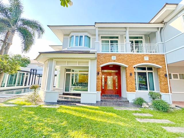 ม.นานาชาติแสตมฟอร์ด 200 ม. ARLหัวหมาก 1.8กม. ขาย คฤหาสน์ 2 ชั้น หลังใหญ่ กว้าง จัดเต็มเฟอร์ฯทั้งหลัง 5 นอน 6 น้ำ . 2