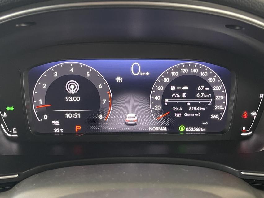 2021 HONDA CIVIC 1.5 TURBO RS สีเทา ไมล์ 52568 (กม.) 14