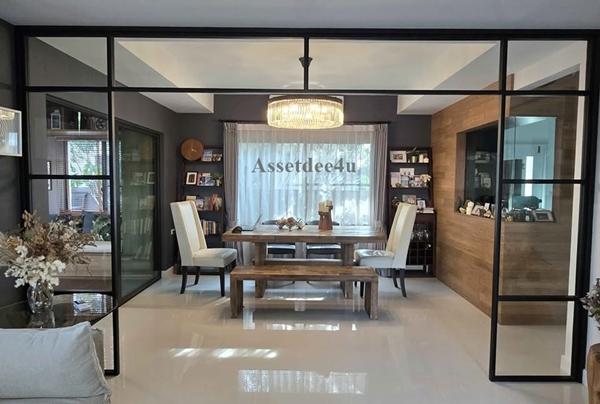 AH570 ให้เช่าบ้านเดี่ยว มัณฑนา1 บางนากม.7 ใกล้ร.ร.ราชวินิตบางแก้ว บ้านมีเฟอร์นิเจอร์ครบพร้อมอยู่ ใกล้นานาชาติคอนคอร์เดียน Concordian นานาชาติD-prep