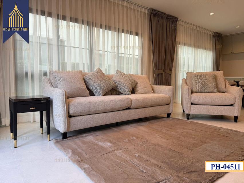 บ้านเดี่ยวใหม่ ให้เช่า เฟอร์ครบ เศรษฐสิริ บางนากม.10   4